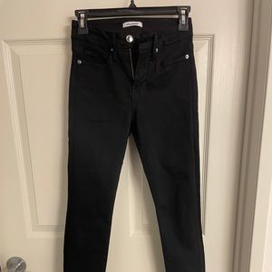 Good American black jeans